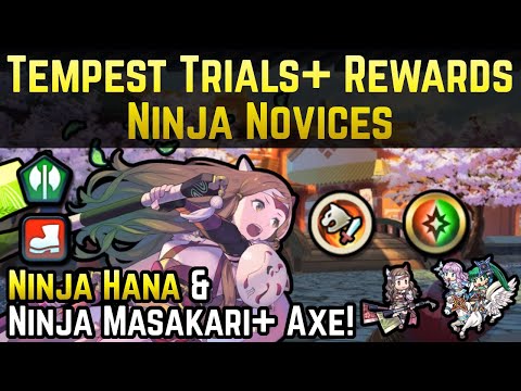 Ninja Hana Review & Ninja Masakari+ Axes | Tempest Trials+: Ninja Novices Rewards