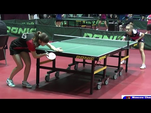 Дарья ДУЛАЕВА - Наталья ШОХОВА Настольный теннис, Table Tennis