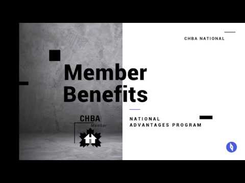 CHBA National Advantages Program Benefit: Mark's