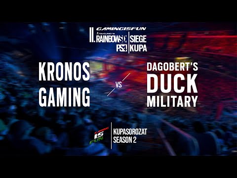 II. GamingIsFun PS4 Kupa - Első kör - Kronos Gaming vs. Dagobert's Duck Military