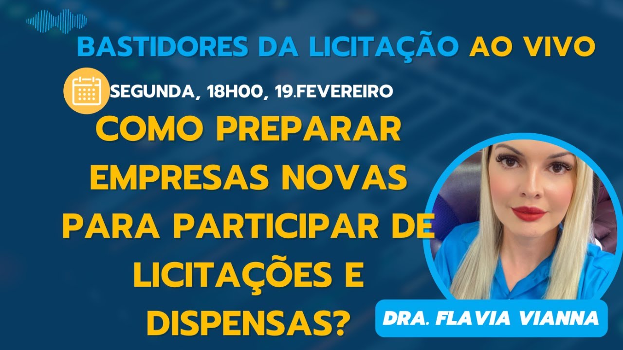 Empresas Novas participando de Licitações (atestados, balanços) como fica?