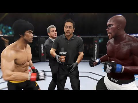 Bruce Lee vs. Red Devil (EA sports UFC 2)