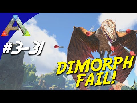 ARK Survival Evolved Dansk Sæson 3 - Ep 31 - DIMORPH FAIL! (The Center Map)