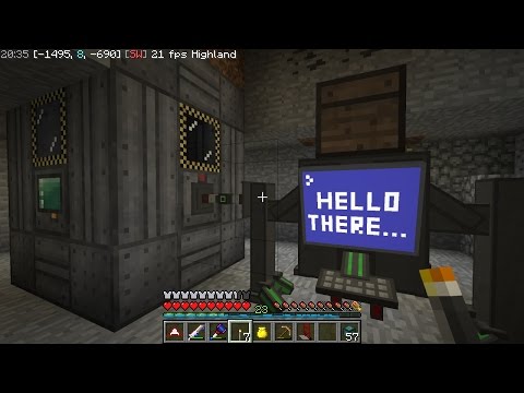 Minecraft Unabridged Ep 7 - Let's Be OP: Digital Miner + Big Reactors - Primus Modded Server