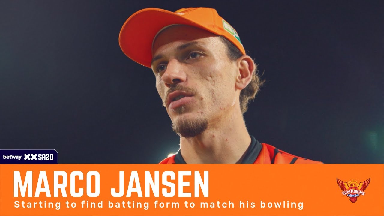 Marco Jansen, Sunrisers Eastern Cape | MICTvSEC Post-match interview