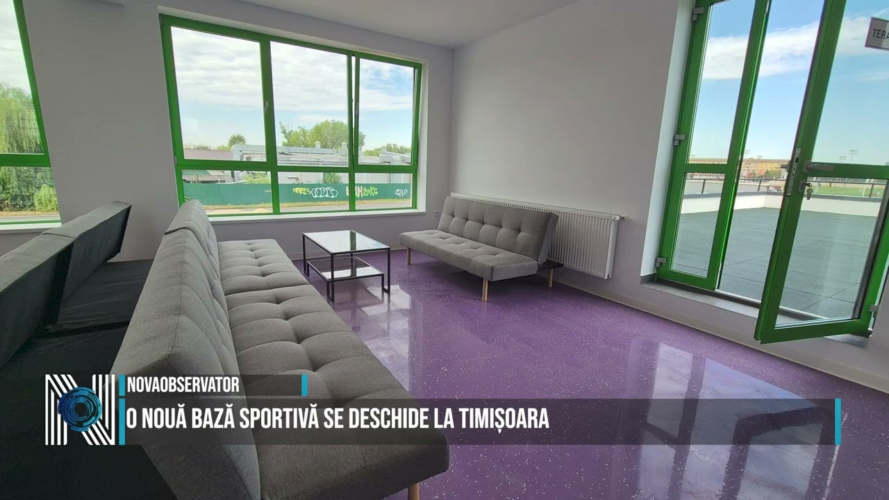 O nouă bază sportivă se deschide la Timișoara