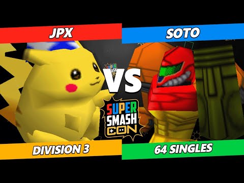SSC 2023 - JPX (Pikachu) Vs. Soto (Samus) Smash 64 Tournament