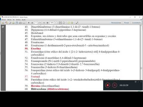 Psicotrópicos y estupefacientes