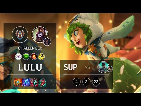 Lulu Support vs Karma - KR Challenger Patch 11.20