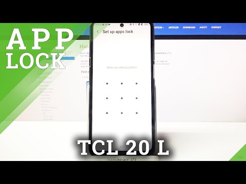 How to Use App Lock in TCL 20 L - Set Up Lock on Applications