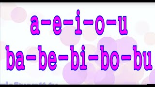 Ba - Be - Bi - Bo - Bu - Filipino Alphabet Reading