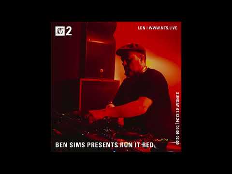 BEN SIMS pres RUN IT RED 117. DEC 2024