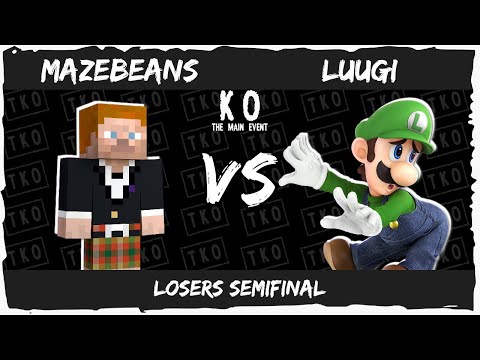KO: The Main Event // MazeBeans Vs Luugi - Losers Semis