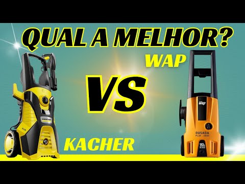 WAP ou Karcher: Qual é a melhor lavadora de alta pressão 2024?