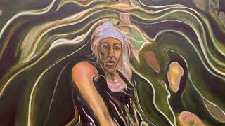 Billy Childish : Swimmer Yuba River, 2022 | Lehmann Maupin Gallery