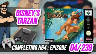 Completing EVERY UK PAL N64 Game! Disney’s Tarzan 4/239
