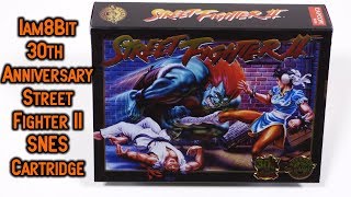Street Fighter II 30th Anniversary Edition Super Nintendo Cartridge Iam8Bit