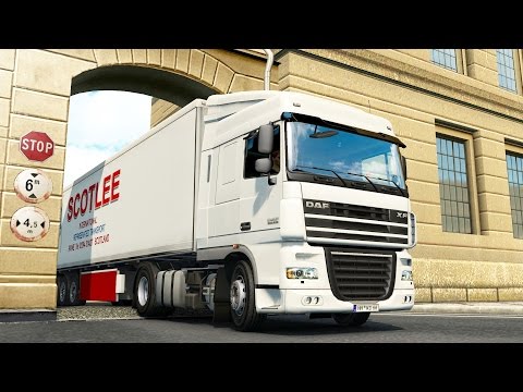 ETS 2 1.25 ProMods 2.11 DAF XF105.410 Carlisle - Newcastle