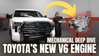 Toyota's New Turbo V6 Engine Mechanical Deep Dive | Good and Bad News!