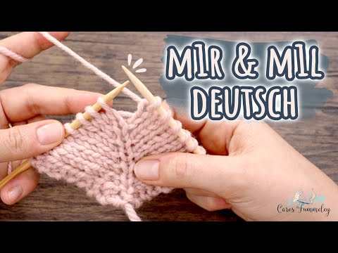 m1r + m1l stricken | links- & rechtsgeneigte Zunahme