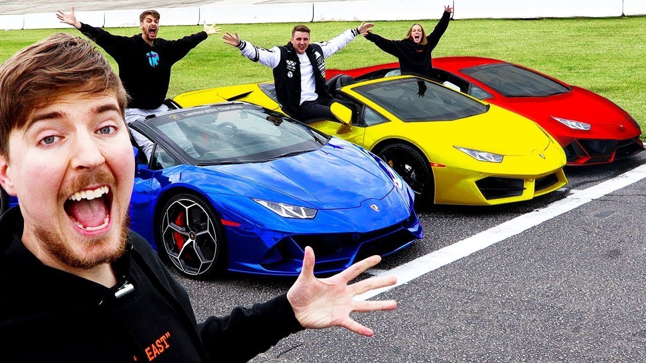 Corrida de Lamborghinis! Vencedor Fica Com a Lamborghini