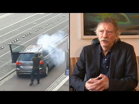 Halle-Augenzeuge gerät ins Visier von Verschwörungstheoretikern | AFP