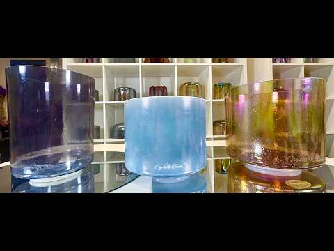 Soul Ascension Harmony Set Crystal Tones® Crystal Alchemy Singing Bowls