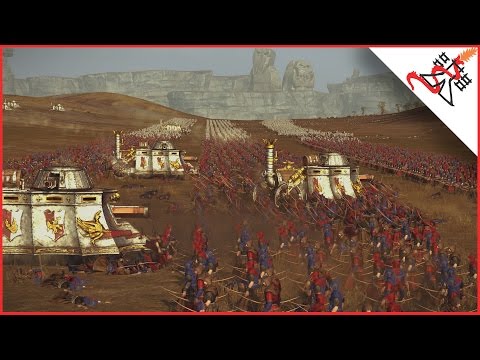 10500 ARCHERS vs 39 STEAM TANKS - Total War: WARHAMMER
