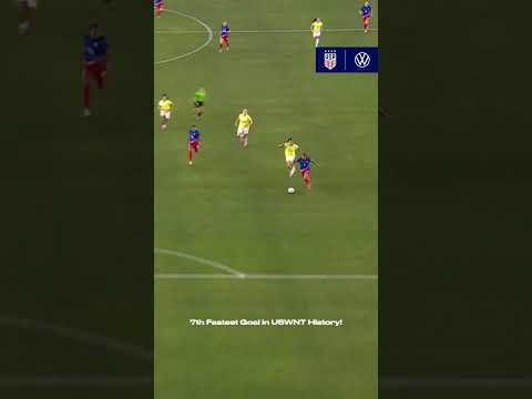 7th Fastest Goal in USWNT History - Cat Macario