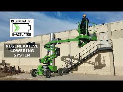 MECAPLUS E-SL 17.2 platform lift 100% electric