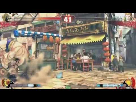 Mother Boy (Zangief) & Misa (Sagat) vs Fransujin (Guile) & No Name (Ryu) [Kumagai Magician 2on2]