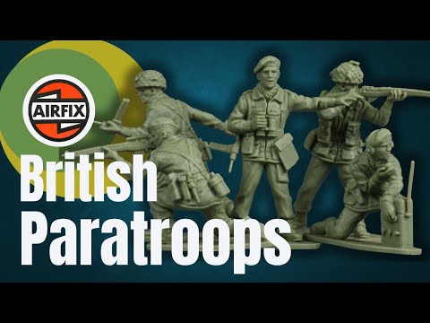 Airfix British Paratroops is another vintage toy soldier classic!!
