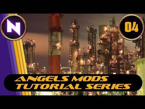 Factorio 0.16 - Angels Mods Tutorial Lets Play #4 COAL PROCESSING