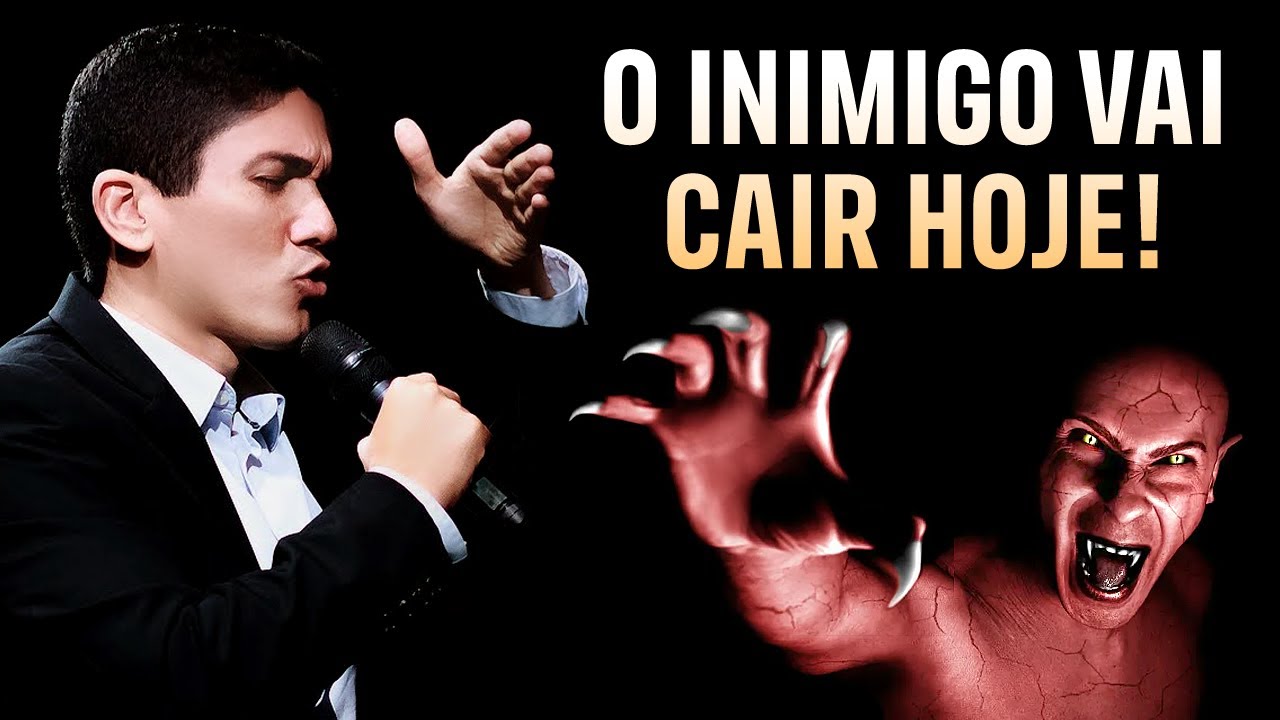 A FÚRIA DO INIMIGO NA TUA VIDA ESTÁ SENDO REPREENDIDA HOJE! - Pregação Sobre Batalha Espiritual