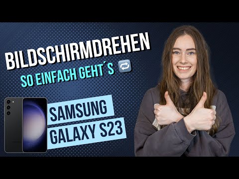 Samsung Galaxy S23 - Rotate screen / Activate orientation lock • 📱 • 🔄 • 🙅🏼‍♂️ • Instructions