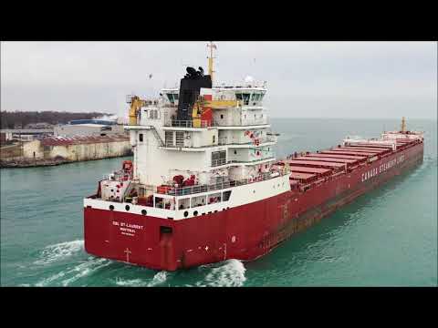 CSL TADOUSSAC - Upbound Port Huron, Michigan 3-26-2021