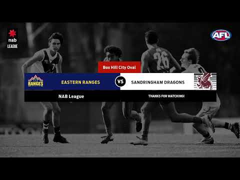 NAB LEAGUE 2019: Round 11 - Eastern v Sandringham (Full Game)