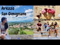 Incredible Towns In Tuscany Arezzo And San Gimignano World Champion Ice Cream Don T Miss It