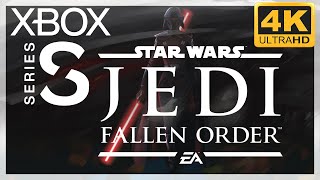 [4K] Star Wars Jedi : Fallen Order / Xbox Series S Gameplay