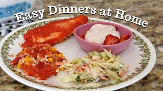 Lenten Menu Ideas - easy dinners at home from a vintage cookbook !