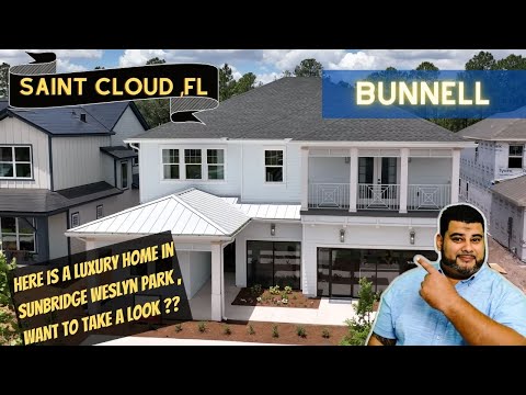 Weslyn Park Sunbridge Saint Cloud FLORIDA Model Tour | Toll Brothers Bunnell Model | Orlando Realtor