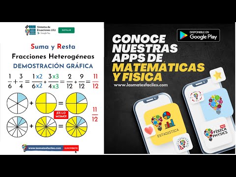 Suma y Resta de Fracciones Heterogéneas CON DIFERENTE DENOMINADOR - Súper Fácil DEMOSTRACIÓN GRÁFICA