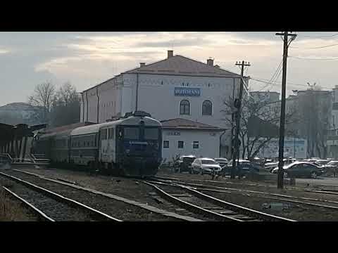 R5561 Botoșani - Suceava Nord pleca din gara Botoșani