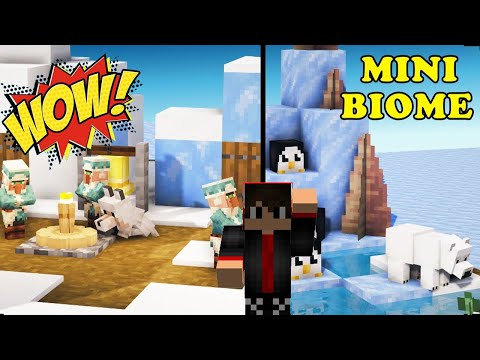 AstralBlade's EPIC Mini Snow Biome Build in Minecraft