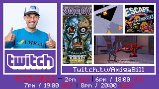 9/25/2022 Part 1 of 2: Tons of Commodore Amiga News, Robot Games, Demos from Nordlicht & More!