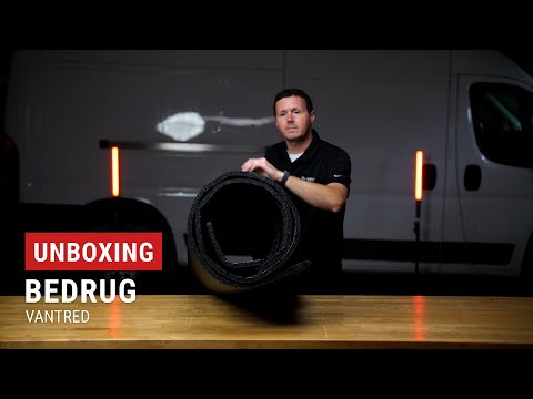 Unboxing BedRug VanTred for RAM ProMaster Cargo Vans