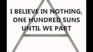 30 Seconds To Mars - 100 Suns with Lyrics