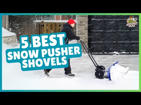 ❄️ Top 5 Best Snow Pusher Shovels 2025 – Clear Driveways Like a Pro!