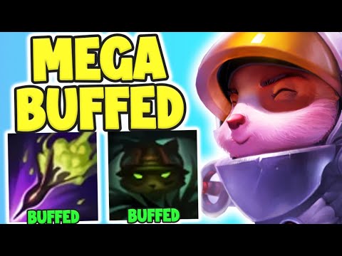 DOUBLE BUFF IN ONE PATCH?? New Mega Buffed Teemo is 100% OP Teemo Top - League of Legends Gameplay
