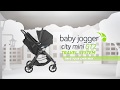 миниатюра 0 Видео о товаре Коляска прогулочная трехколесная Baby Jogger City Mini GT 2, Slate (275)